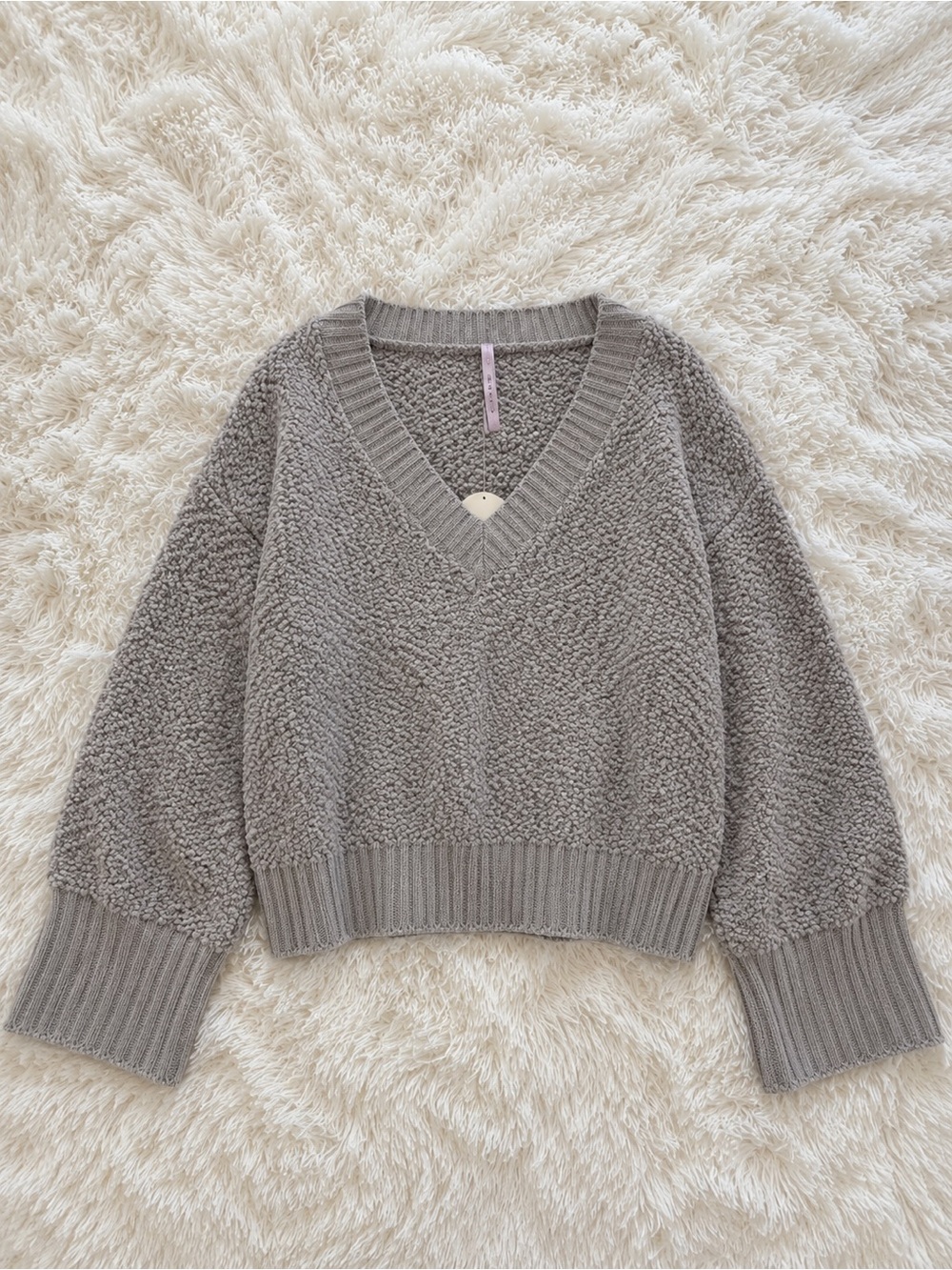 Marled cozy sweater